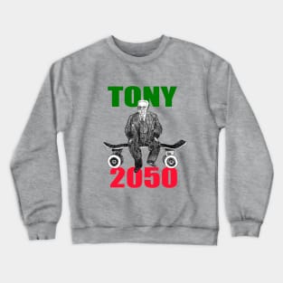 Tony Skates 2050 - Old time skater. Crewneck Sweatshirt